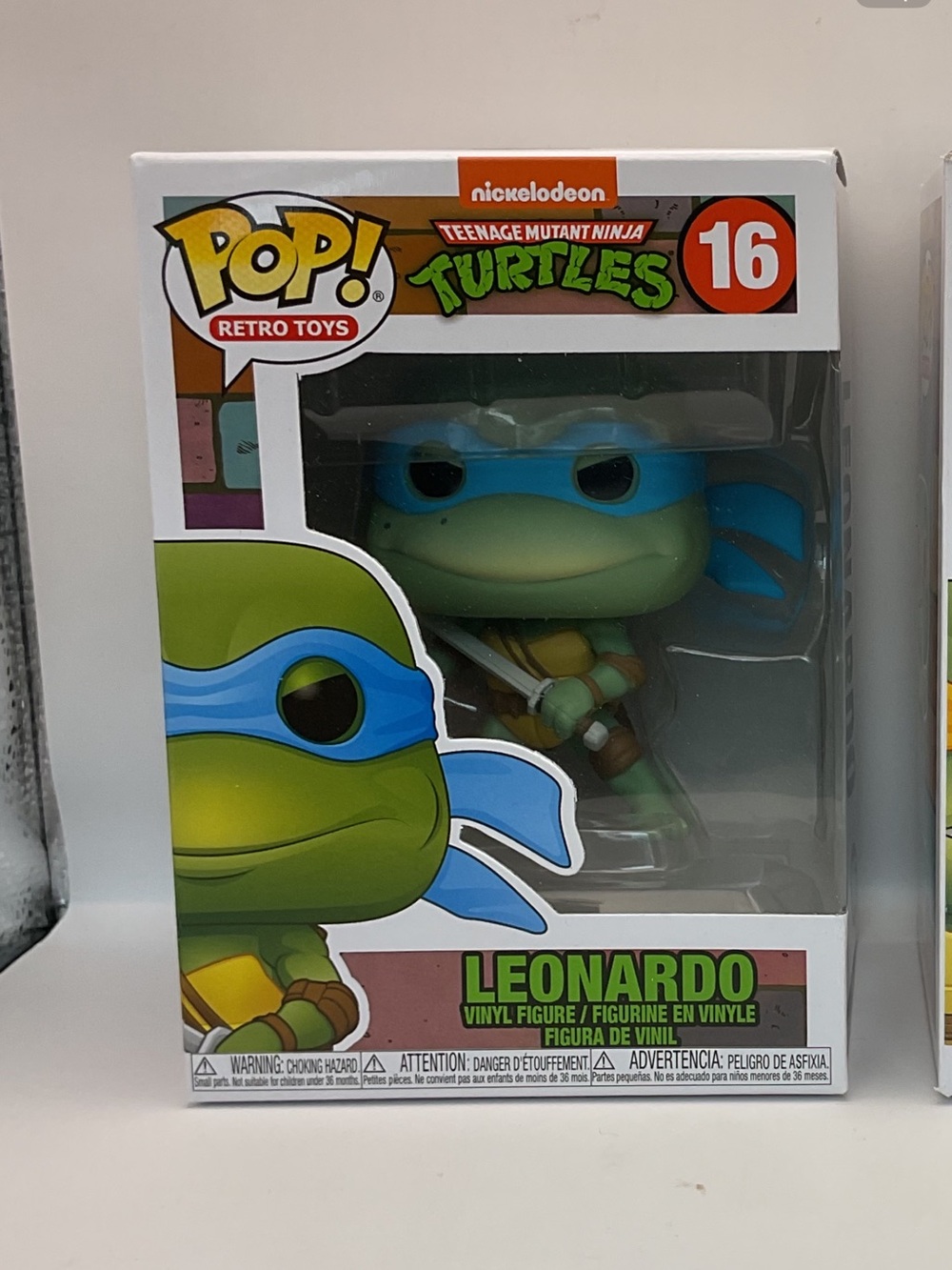 Funko Leonardo Vinyl Figure with Blue Mask and Green Body